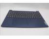 Lenovo 5CB1M45296 C-Cover with keyboard, Belgian, Abyss Blue, Backlight, UK