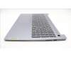 Lenovo 5CB1M46050 C-Cover with keyboard, Spanish, Arctic Grey, Non-Backlight, Fingerprint, UK
