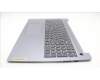 Lenovo 5CB1M46061 C-Cover with keyboard, Arabic, Arctic Grey, Non-Backlight, Fingerprint, US