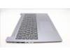 Lenovo 5CB1M46084 C-Cover with keyboard, Portuguese, Arctic Grey, Non-Backlight, Non-Fingerprint, UK