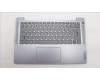 Lenovo 5CB1M46174 C-Cover with keyboard, Bulgarian, Arctic Grey, Fingerprint, UK