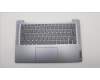 Lenovo 5CB1M46219 C-Cover with keyboard,Italian,Arctic Grey,Non_Fingerprint