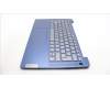 Lenovo 5CB1M46300 C-Cover with keyboard, Belgian, Abyss Blue, Backlight, Fingerprint, UK