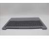 Lenovo 5CB1M46855 C-Cover with keyboard, Greek, Arctic Grey, Backlight, Fingerprint, US