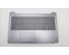 Lenovo 5CB1M46860 C-Cover with keyboard, Italian, Arctic Grey, Backlight, Fingerprint, UK