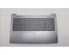Lenovo 5CB1M46886 C-Cover with keyboard, German, Arctic Grey, Backlight, UK