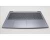 Lenovo 5CB1M46900 C-Cover with keyboard, Spanish, Arctic Grey, Backlight, UK