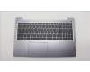 Lenovo 5CB1M47039 C-Cover with keyboard, Spanish, Arctic Grey, Non-Backlight, Fingerprint, UK