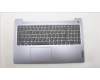 Lenovo 5CB1M47049 C-Cover with keyboard, German, Arctic Grey, Non-Backlight, Fingerprint, UK