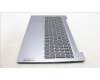 Lenovo 5CB1M47084 C-Cover with keyboard, Hebrew, Arctic Grey, Non-Backlight, US