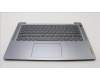 Lenovo 5CB1M47836 C-Cover with keyboard, Nordic, Arctic Grey, Fingerprint, UK