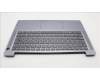 Lenovo 5CB1M47836 C-Cover with keyboard, Nordic, Arctic Grey, Fingerprint, UK