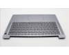 Lenovo 5CB1M47837 C-Cover with keyboard, Portuguese, Arctic Grey, Fingerprint, UK