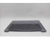 Lenovo 5CB1M47876 C-Cover with keyboard, UK English, Arctic Grey, Non-Fingerprint, UK