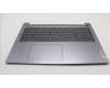 Lenovo 5CB1M48021 C-Cover with keyboard, Portuguese, Arctic Grey, Non-Backlight, Non-Fingerprint, UK