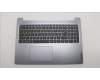 Lenovo 5CB1M48047 C-Cover with keyboard, UK English, Arctic Grey, Non-Backlight, Non-Fingerprint, UK