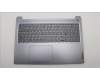 Lenovo 5CB1M48192 C-Cover with keyboard, Belgian, Arctic Grey, Backlight, Non-Fingerprint, UK