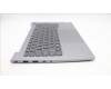 Lenovo 5CB1M48326 C-Cover with keyboard, Belgian, Arctic Grey, Backlight, UK