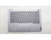 Lenovo 5CB1M48330 C-Cover with keyboard, English, Arctic Grey, Backlight, US