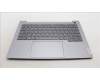 Lenovo 5CB1M48330 C-Cover with keyboard, English, Arctic Grey, Backlight, US