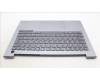 Lenovo 5CB1M48348 C-Cover with keyboard, Spanish, Arctic Grey, Backlight, UK