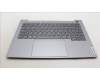 Lenovo 5CB1M48353 C-Cover with keyboard, UK English, Arctic Grey, Backlight, UK