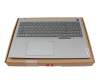 5CB1M48402 Original Lenovo Tastatur inkl. Topcase DE (deutsch) dunkelgrau/grau mit Backlight