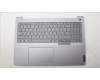 Lenovo 5CB1M48403 C-Cover with keyboard, Greek, Arctic Grey, Backlight, US
