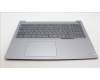 Lenovo 5CB1M48408 C-Cover with keyboard, Japanese, Arctic Grey, Backlight, JP