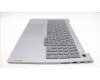 Lenovo 5CB1M48520 C-Cover with keyboard, Arabic, Arctic Grey, Backlight, US