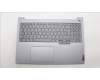 Lenovo 5CB1M48542 C-Cover with keyboard, Slovenian, Arctic Grey, Backlight, UK