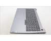 Lenovo 5CB1M48551 C-Cover with keyboard, Arabic, Arctic Grey, Non-Backlight, US