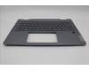 Lenovo 5CB1N61308 C-Cover with keyboard, German, Luna Grey, w/Storm Grey Keycaps, UK