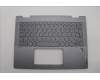Lenovo 5CB1N61314 C-Cover with keyboard, Hungarian, Luna Grey, w/Storm Grey Keycaps, UK