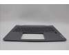 Lenovo 5CB1N61316 C-Cover with keyboard, Belgian, Luna Grey, w/Storm Grey Keycaps, UK