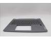 Lenovo 5CB1N61331 C-Cover with keyboard, Portuguese, Luna Grey, w/Grey Keycaps, UK