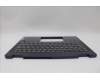 Lenovo 5CB1N61380 C-Cover with keyboard, Switzerland, Cosmic Blue, w/Storm Grey Keycaps, UK