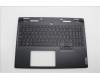 Lenovo 5CB1N61477 C-Cover with keyboard, Belgian, Eclipse Black, RGB Backlight, UK