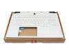 5CB1N6148 Original Lenovo Tastatur inkl. Topcase US (englisch) weiß/weiß mit Backlight