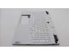 Lenovo 5CB1N61487 C-Cover with keyboard,English,White,RGB Backlight