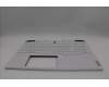 Lenovo 5CB1N61493 C-Cover with keyboard, Arabic, White, RGB Backlight, US