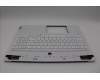 Lenovo 5CB1N61494 C-Cover with keyboard, Hebrew, White, RGB Backlight, US
