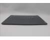 Lenovo 5CB1N62220 C-Cover with keyboard, Belgian, Luna Grey, w/puresight pro logo, UK
