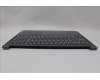Lenovo 5CB1N62223 C-Cover with keyboard, Czech Slovakian, Luna Grey, w/puresight pro logo, UK