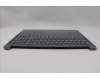 Lenovo 5CB1N62230 C-Cover with keyboard, Greek, Luna Grey, w/puresight pro logo, US