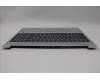 Lenovo 5CB1N65003 C-Cover with keyboard, English, Cloud Grey, Backlight, Fingerprint, US