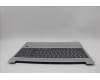 Lenovo 5CB1N65013 C-Cover with keyboard, UK English, Cloud Grey, Backlight, Fingerprint, UK