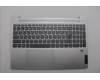 Lenovo 5CB1N78871 C-Cover with keyboard,Nordic,Cloud Grey,Backlight,Fingerprint