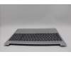 Lenovo 5CB1N78896 C-Cover with keyboard, Italian, Cloud Grey, Backlight, Non-Fingerprint, UK