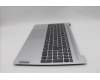 Lenovo 5CB1N78968 C-Cover with keyboard, Belgian, Cloud Grey, Non-Backlight, Non-Fingerprint, UK